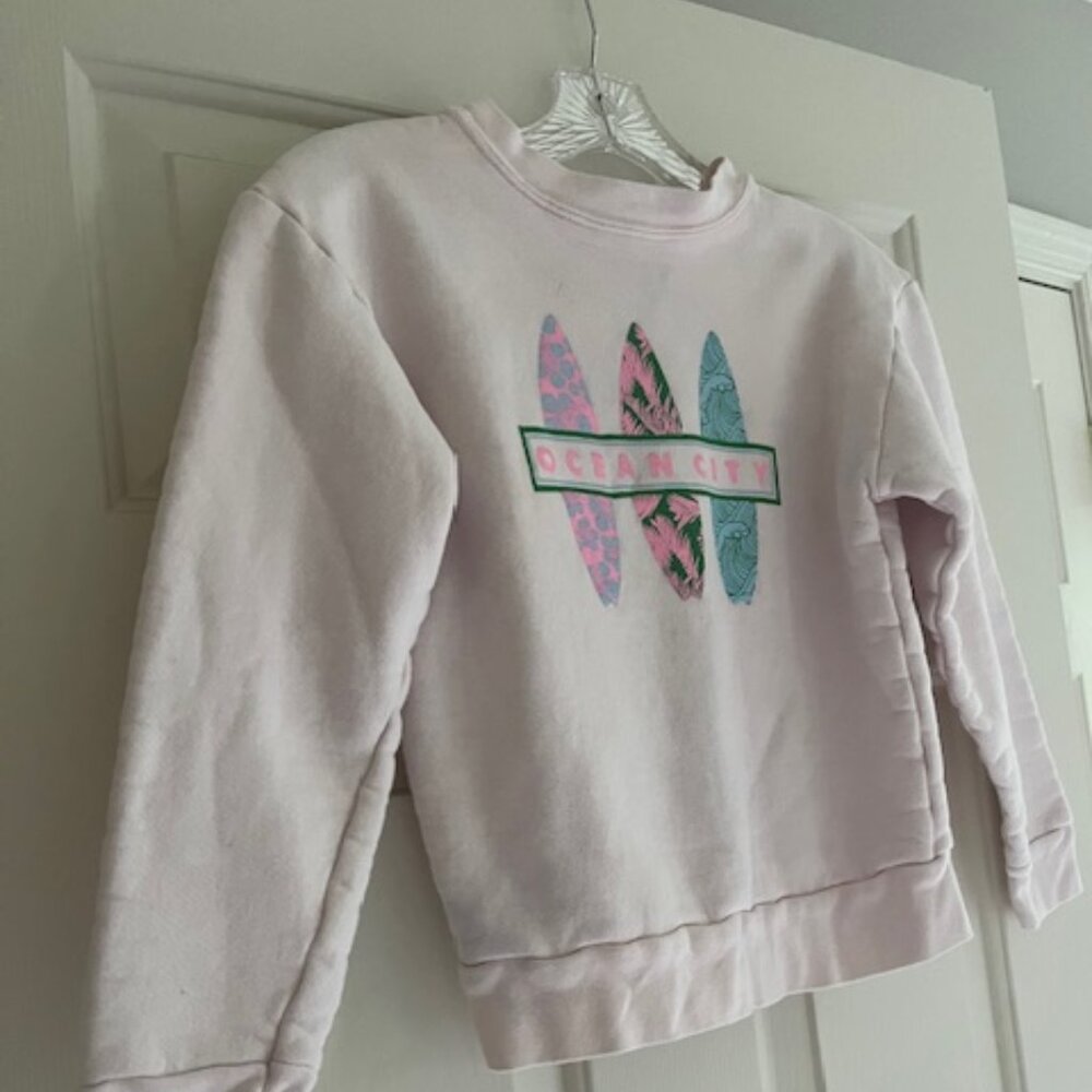 Little Girls long sleeve sweat shirt